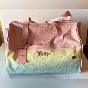 NWT - Juicy Couture Heartless Ombré Weekend Bag